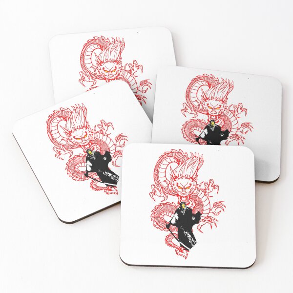 Item preview, Samurai With Scarlet Spirit Ryu Dragon designed and sold by EightWinds.
