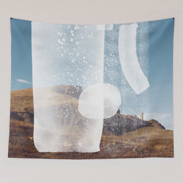 Item preview, Paint Streaked Landscape designed and sold by Twigs and Shadow.
