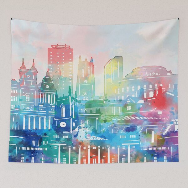 Item preview, leeds skyline designed and sold by BekimART2.