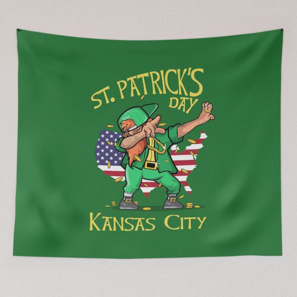 Item preview, Flag Paddy Kansas  Irish American Irish Saint Patricks day novel and fun products Fun and craic. Irish American Shamrock Design designed and sold by comhra.