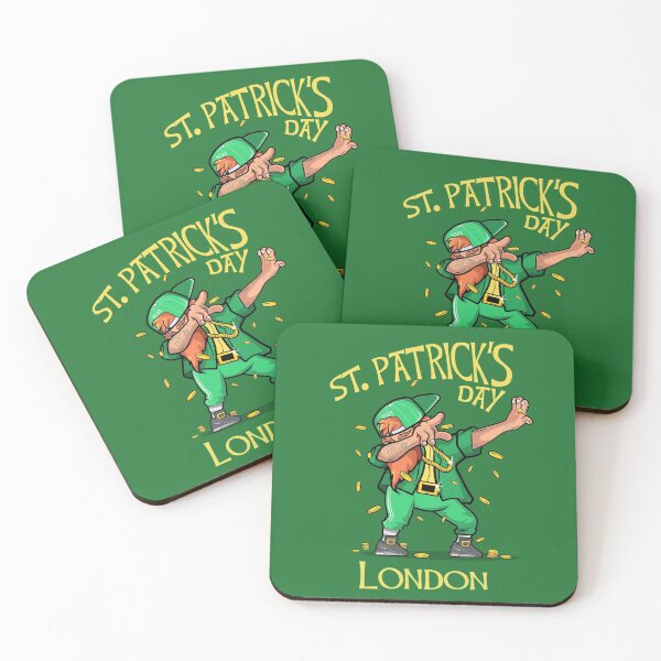 Item preview, London Irish, American Irish Saint Patricks day novel and fun products Fun and craic. Irish American Shamrock Design designed and sold by comhra.
