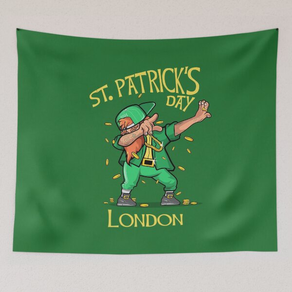 Item preview, London Irish, American Irish Saint Patricks day novel and fun products Fun and craic. Irish American Shamrock Design designed and sold by comhra.