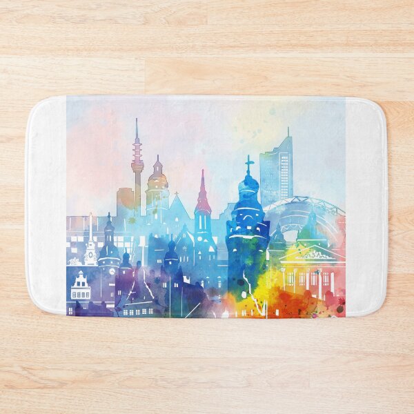 Item preview, leipzig skyline designed and sold by BekimART2.