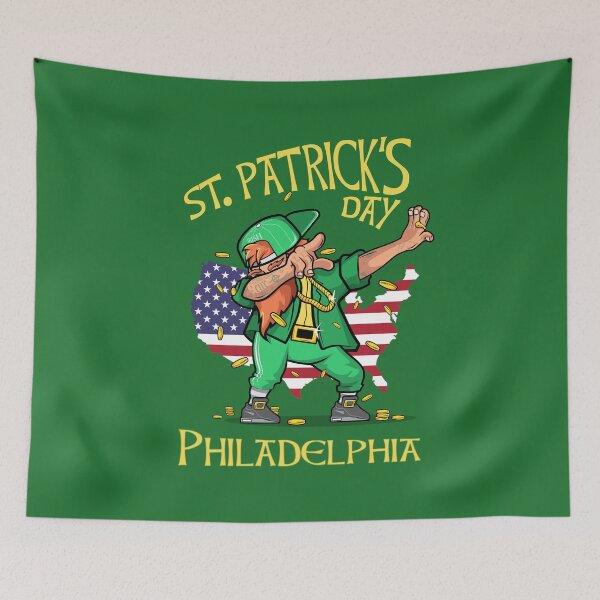 Item preview, Philadelphia Irish American Irish Saint Patricks day novel and fun products Fun and craic. Irish American Shamrock Design designed and sold by comhra.