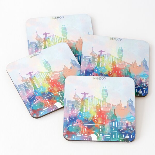 Item preview, lisbon skyline designed and sold by BekimART2.