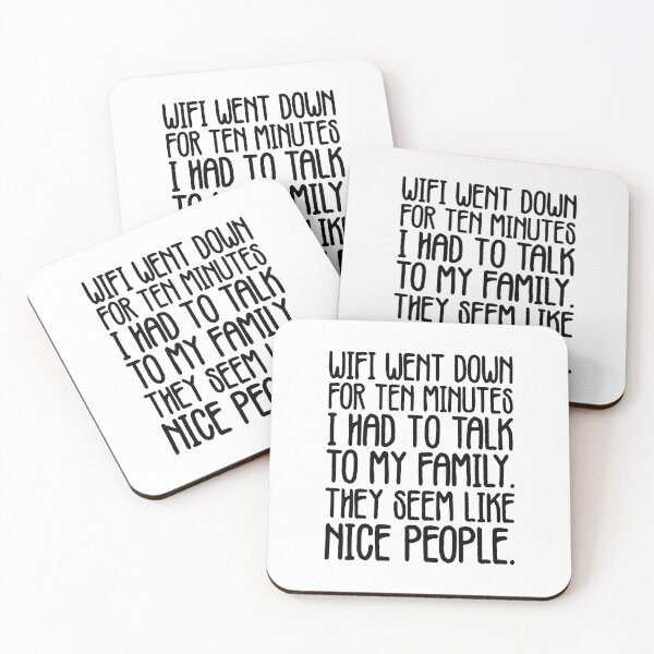 Item preview, WIFI Went Down For 10 Minutes - Talk To Family Funny designed and sold by JackCurtis1991.