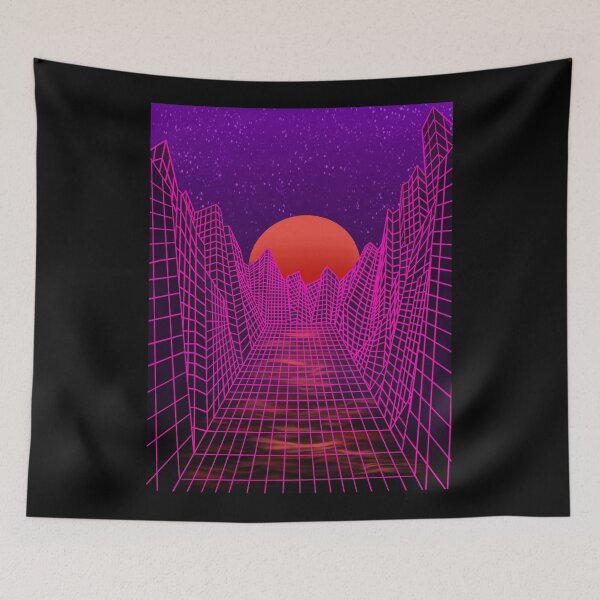 Item preview, Retro Landscape designed and sold by AstroWolfGod.
