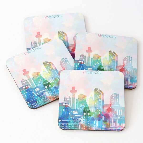 Item preview, liverpool skyline designed and sold by BekimART2.