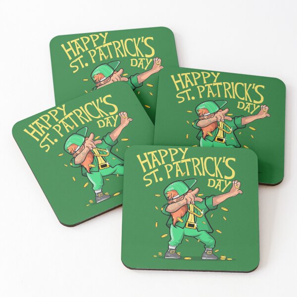 Item preview, Happy Paddy Irish Saint Patricks day novel and fun products Fun and craic. Irish American Shamrock Design designed and sold by comhra.