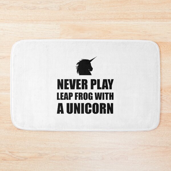Item preview, Leap Frog With Unicorn Fan Funny designed and sold by TheBestStore.