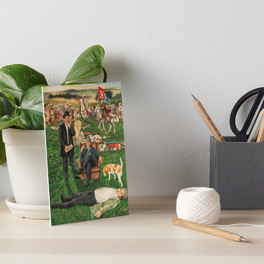 Item preview, Art Board Print designed and sold by mxpublishing.