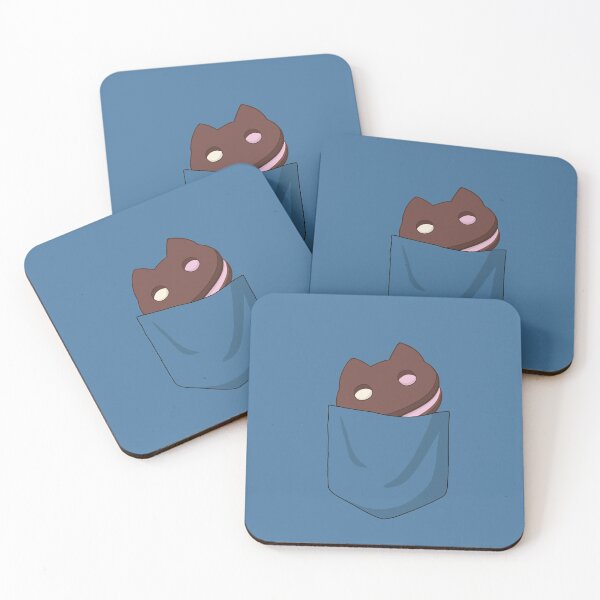 Item preview, Cookie Cat in Pocket  designed and sold by ValentinaHramov.