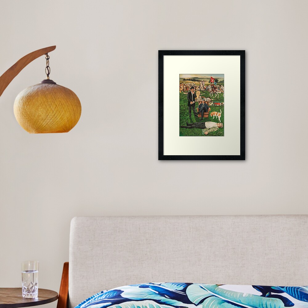 Item preview, Framed Art Print designed and sold by mxpublishing.