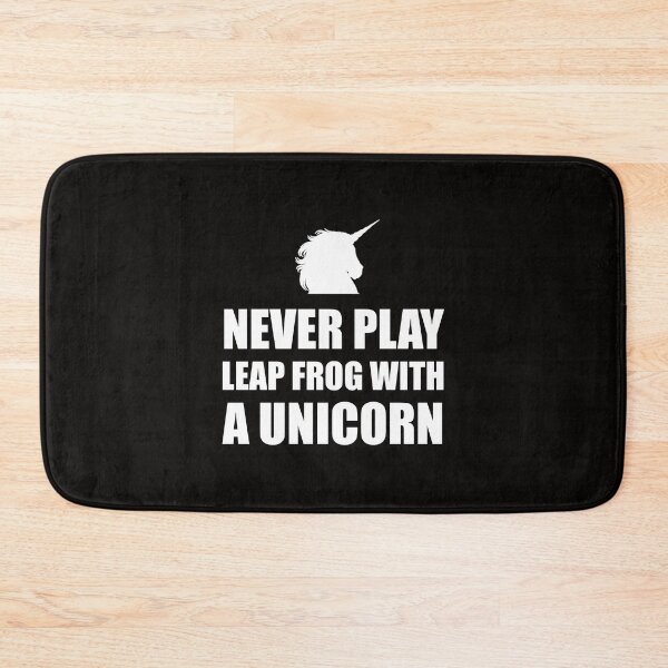 Item preview, Leap Frog With Unicorn Fan Funny designed and sold by TheBestStore.