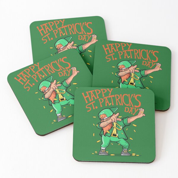 Item preview, Happy Paddy Irish Saint Patricks day novel and fun products Fun and craic. Irish American Shamrock Design designed and sold by comhra.