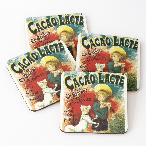 Item preview, CACAO LACTE by Poster Artist Lucien Lefevre Les Maitres De L'affiche Collection designed and sold by retroposters.