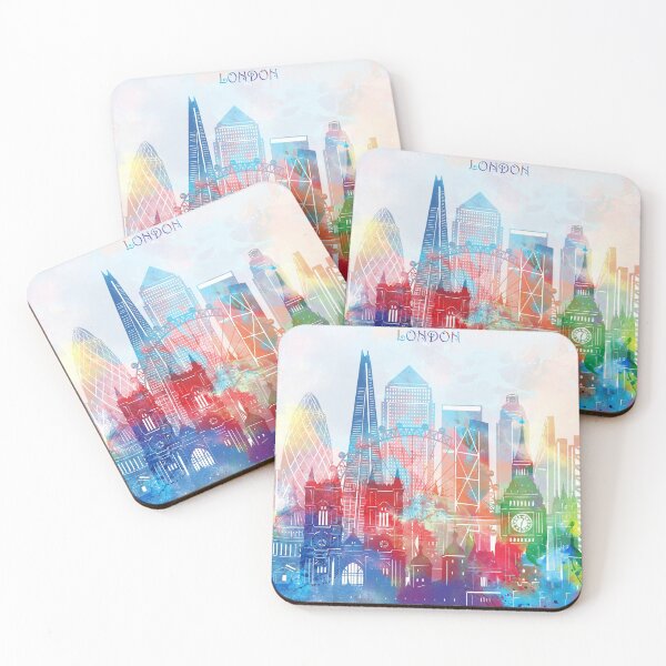 Artikelvorschau, London Skyline entworfen und verkauft von BekimART2.