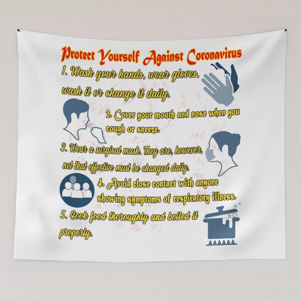 Item preview, Coronavirus Awareness Protect Yourself Against Coronavirus designed and sold by RhondaVarner.