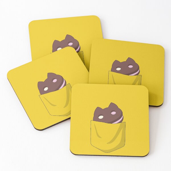 Item preview, Cookie Cat in Pocket  designed and sold by ValentinaHramov.