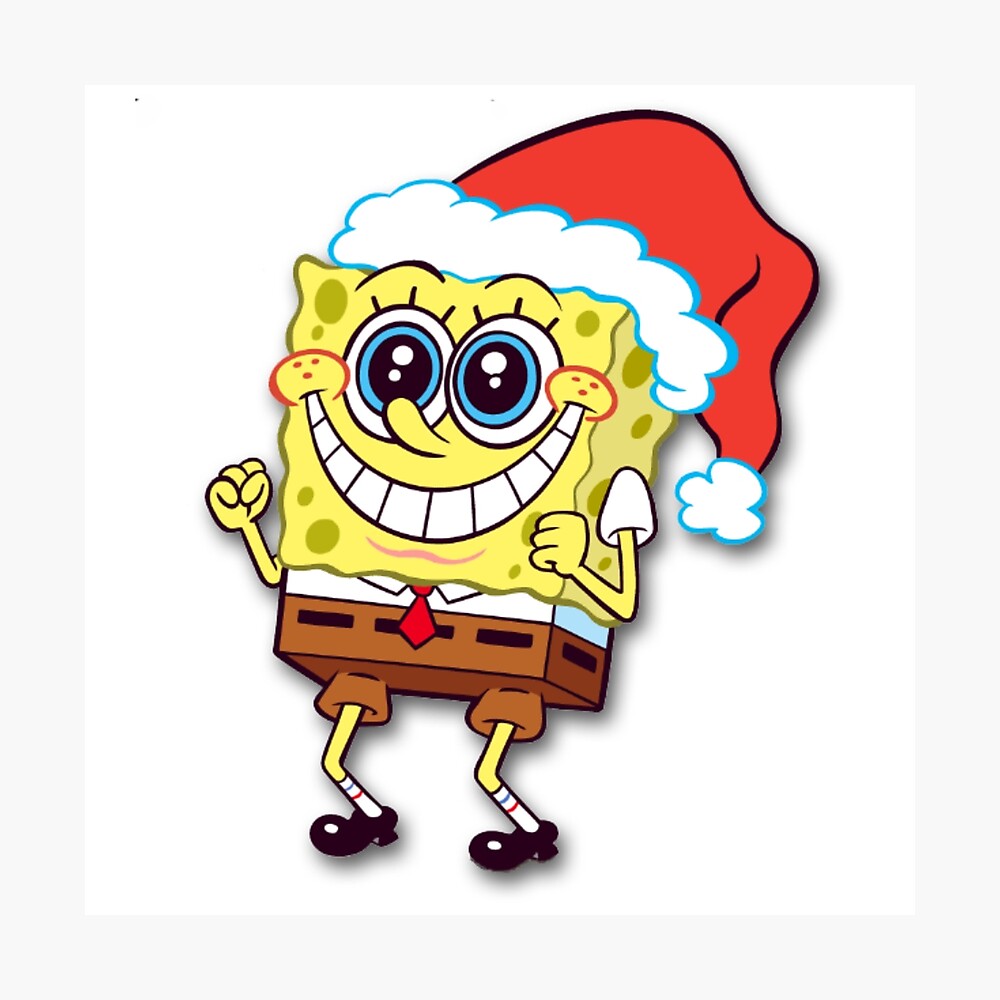 spongebob christmas hat