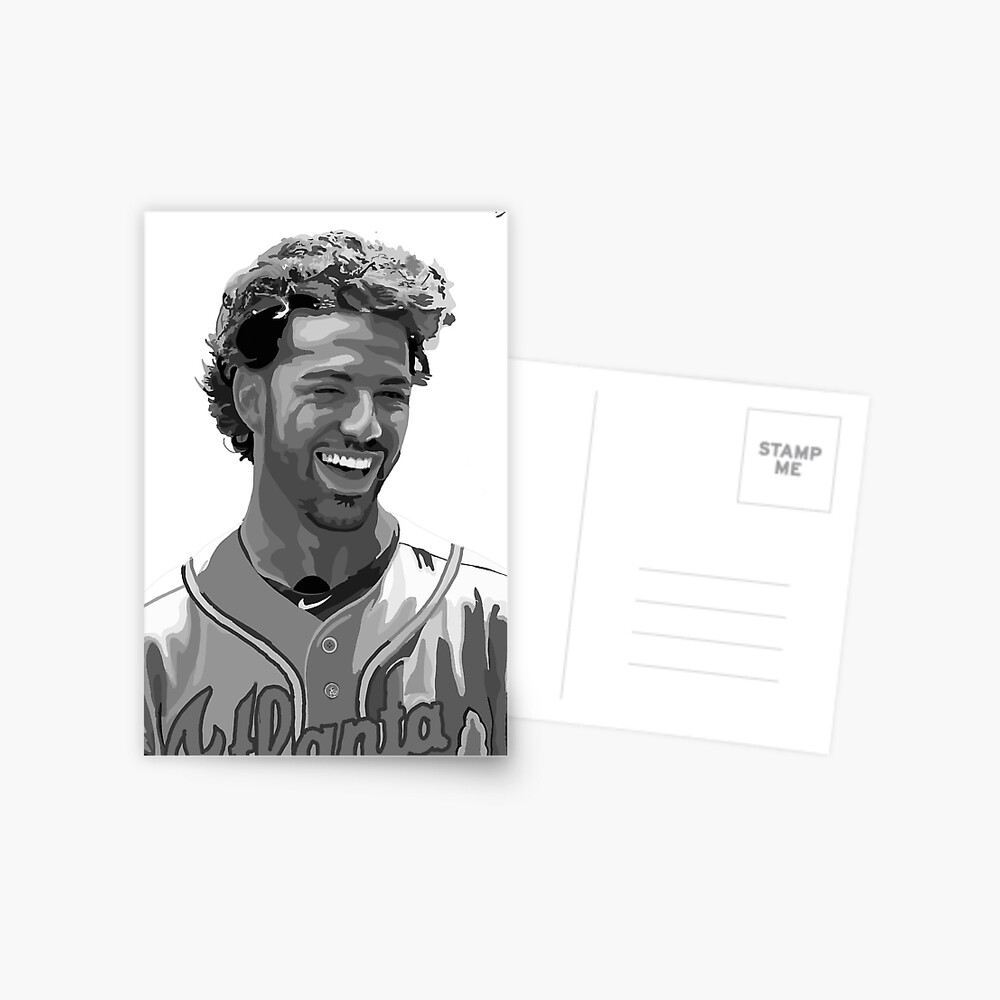 Ronald Acuna Jr. Pencil Art Print Atlanta Braves Signed by Artist Free  Shipping