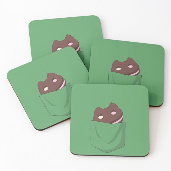 Item preview, Cookie Cat in Pocket  designed and sold by ValentinaHramov.