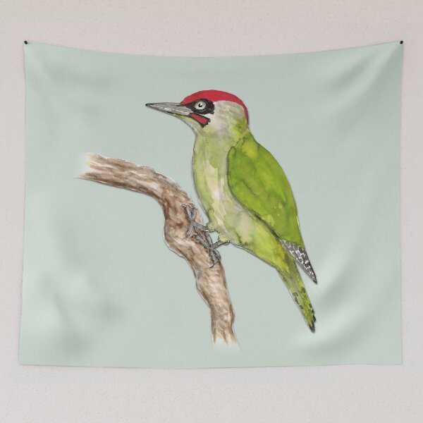 Item preview, European green woodpecker designed and sold by Bwiselizzy.