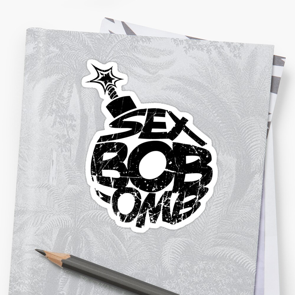 We Are Sex Bob Omb Stickers By Blair Campbell Redbubble 8115