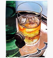 On The Rocks Poster
