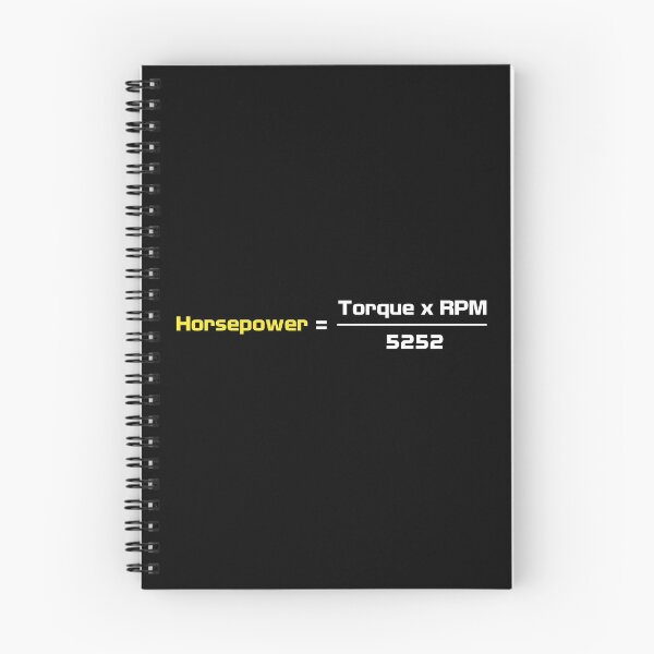 Item preview, The Formula for Horsepower (In Imperial units). designed and sold by ApexFibers.