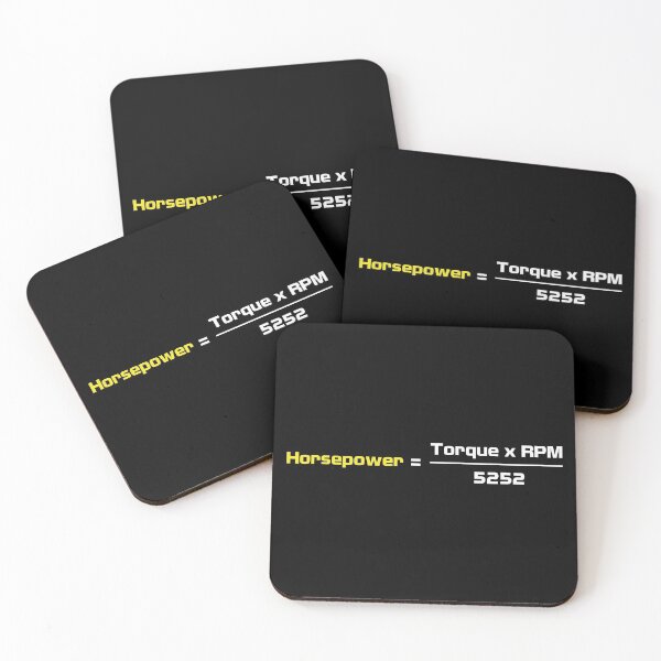 Item preview, The Formula for Horsepower (In Imperial units). designed and sold by ApexFibers.