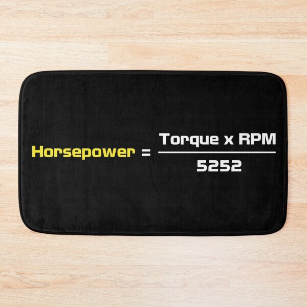 Item preview, The Formula for Horsepower (In Imperial units). designed and sold by ApexFibers.