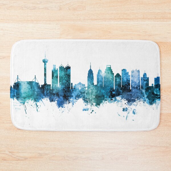 Item preview, San Antonio Texas Skyline designed and sold by ArtPrints.