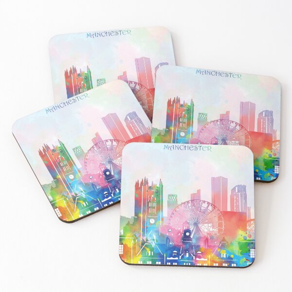 Item preview, manchester skyline designed and sold by BekimART2.