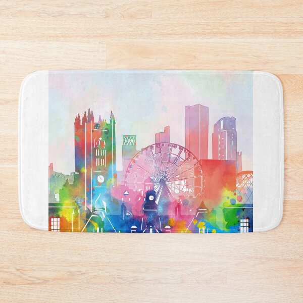 Item preview, manchester skyline designed and sold by BekimART2.