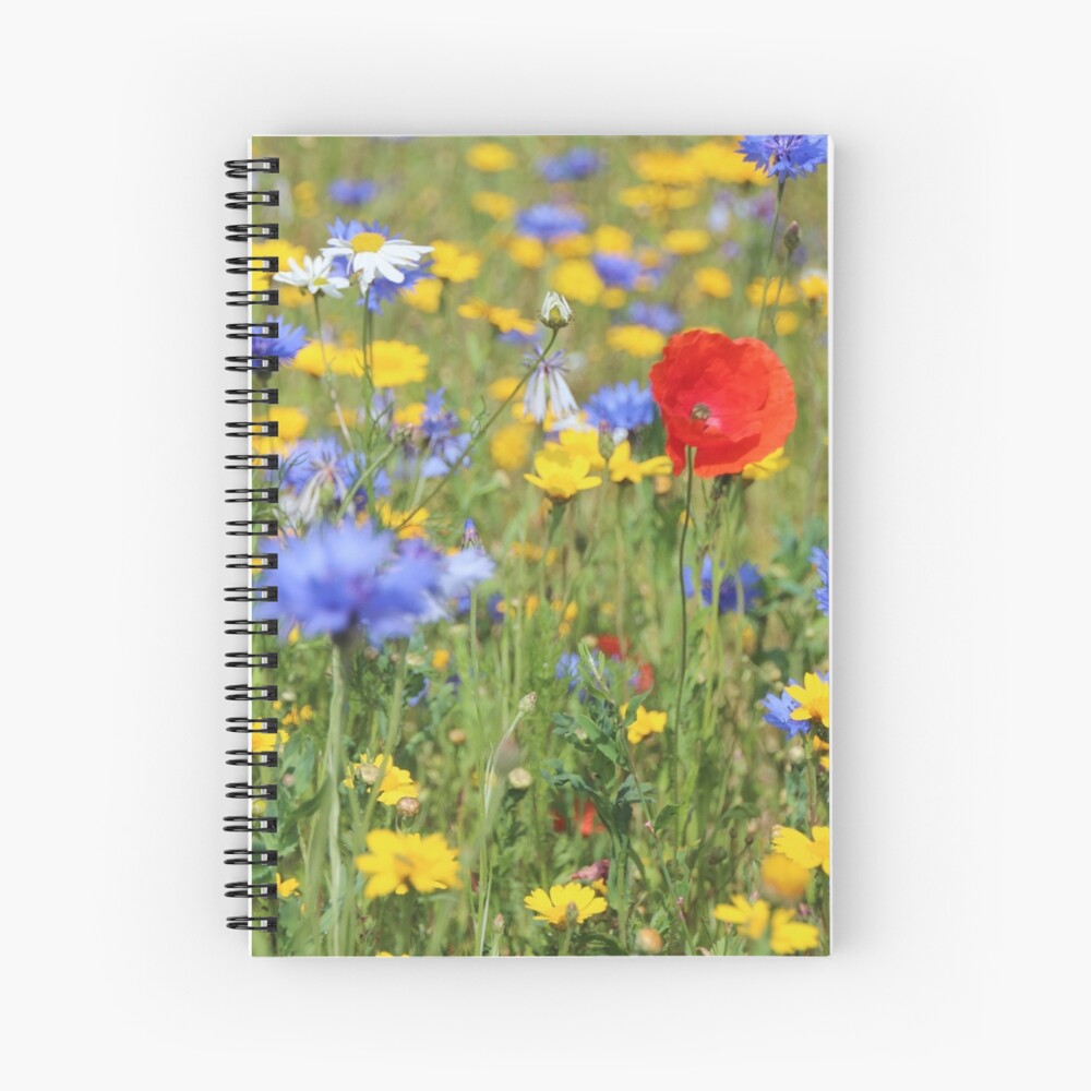 Wildflowers Spiral Notebook
