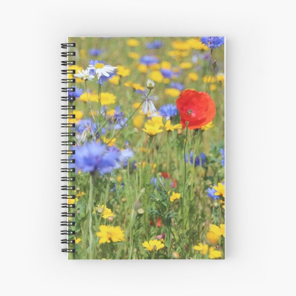 Wildflowers Spiral Notebook