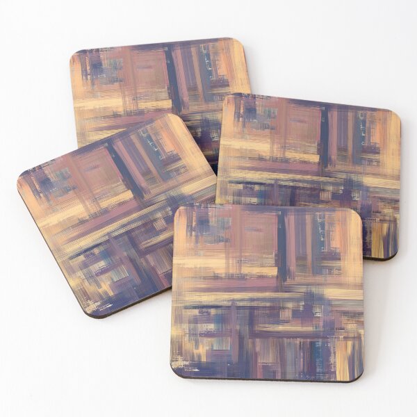 Item preview, Abstract oil painting. Surreal artwork in pastel color scheme designed and sold by ikaDrawings.
