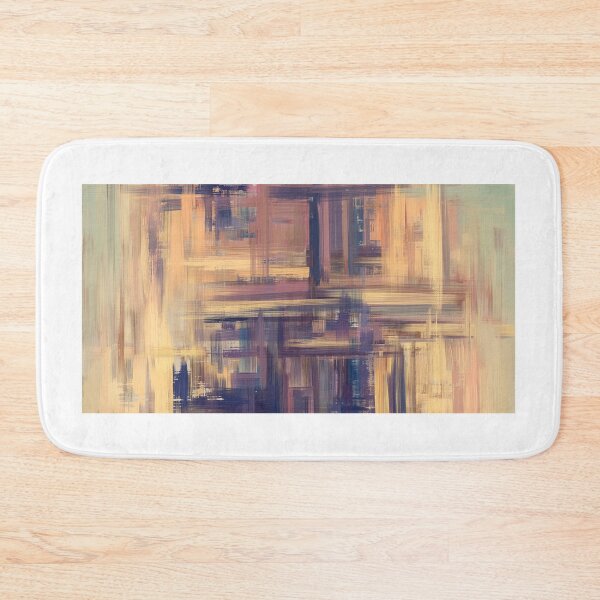 Item preview, Abstract oil painting. Surreal artwork in pastel color scheme designed and sold by ikaDrawings.