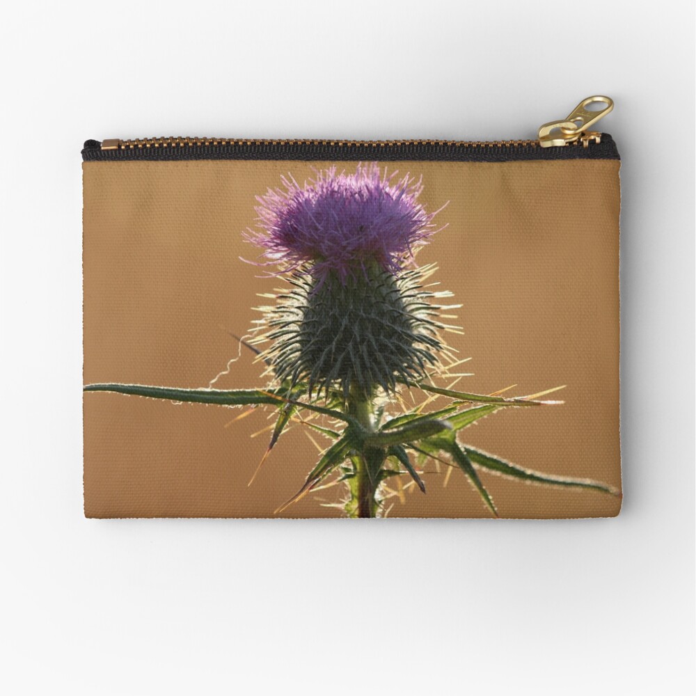 Thistle Zipper Pouch