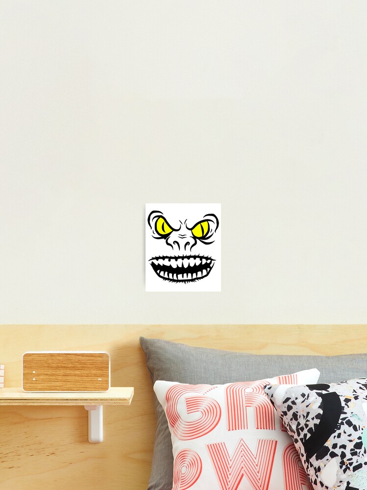 Troll face with yellow eyes - Troll - Pin