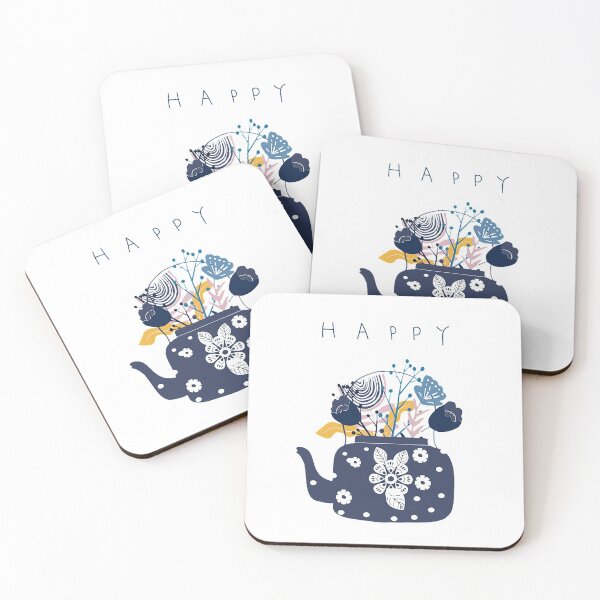 Item preview, Happy tea designed and sold by OtterFactory.