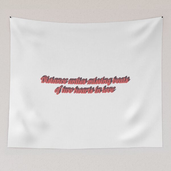 Item preview, Long Distance Relationship LDR Quotes designed and sold by artworkbyrihen.