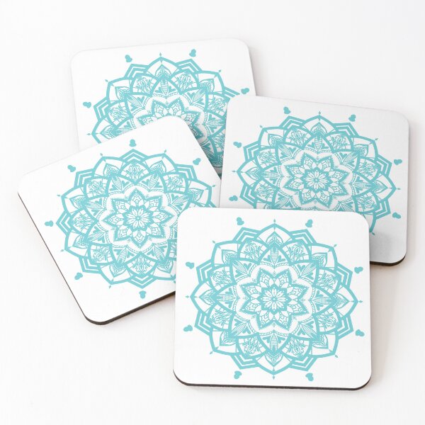 Item preview, Aqua mandala designed and sold by UniqueMw.