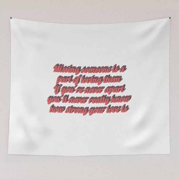 Item preview, Long Distance Relationship LDR Quotes designed and sold by artworkbyrihen.