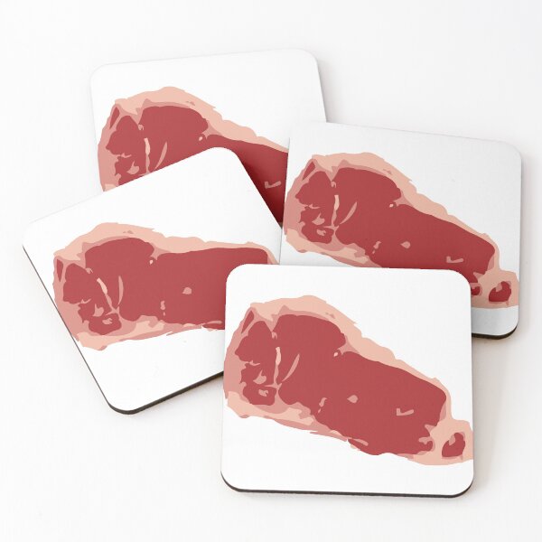 Item preview, Eat raw meat Illustration, gift idea designed and sold by Chillions.