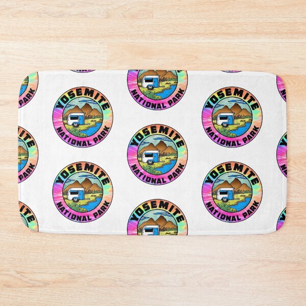 Item preview, Yosemite National Park California Camper Camping Camp Trailer designed and sold by DESTINATIONS DECAL DOS.