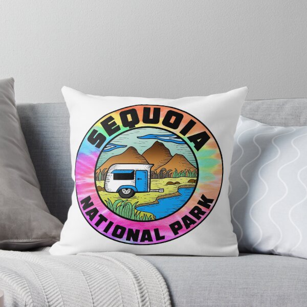 Item preview, Sequoia National Park California Camper Camping Camp Trailer designed and sold by DESTINATIONS DECAL DOS.