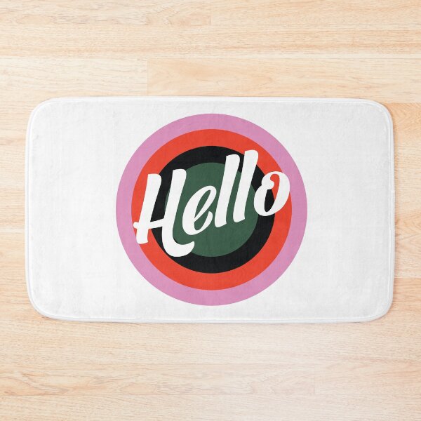 Item preview, Hello retro print designed and sold by Pacesyte.