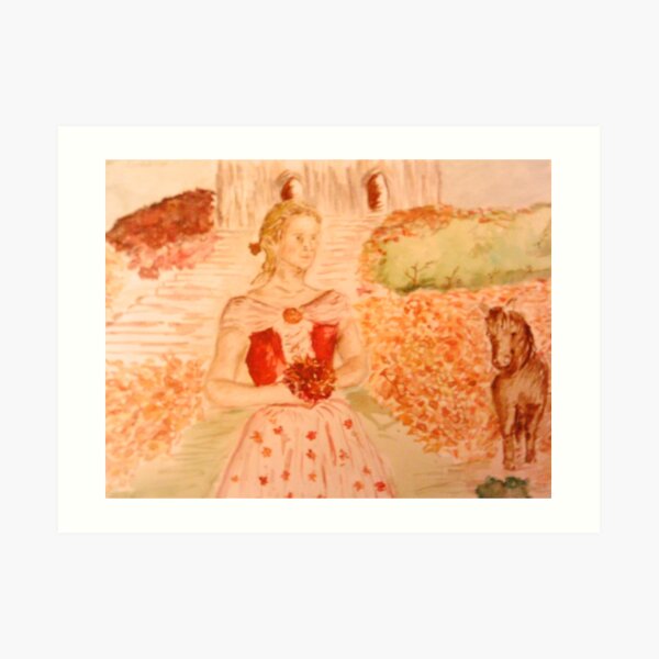 An Autumn Wedding Art Print